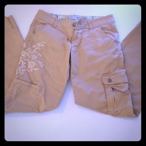 Guess Stretch Size 28 Women's Khaki Pants